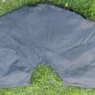 vintage old black synthetic fur cape. very cute good conditions