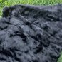 vintage old black synthetic fur cape. very cute good conditions