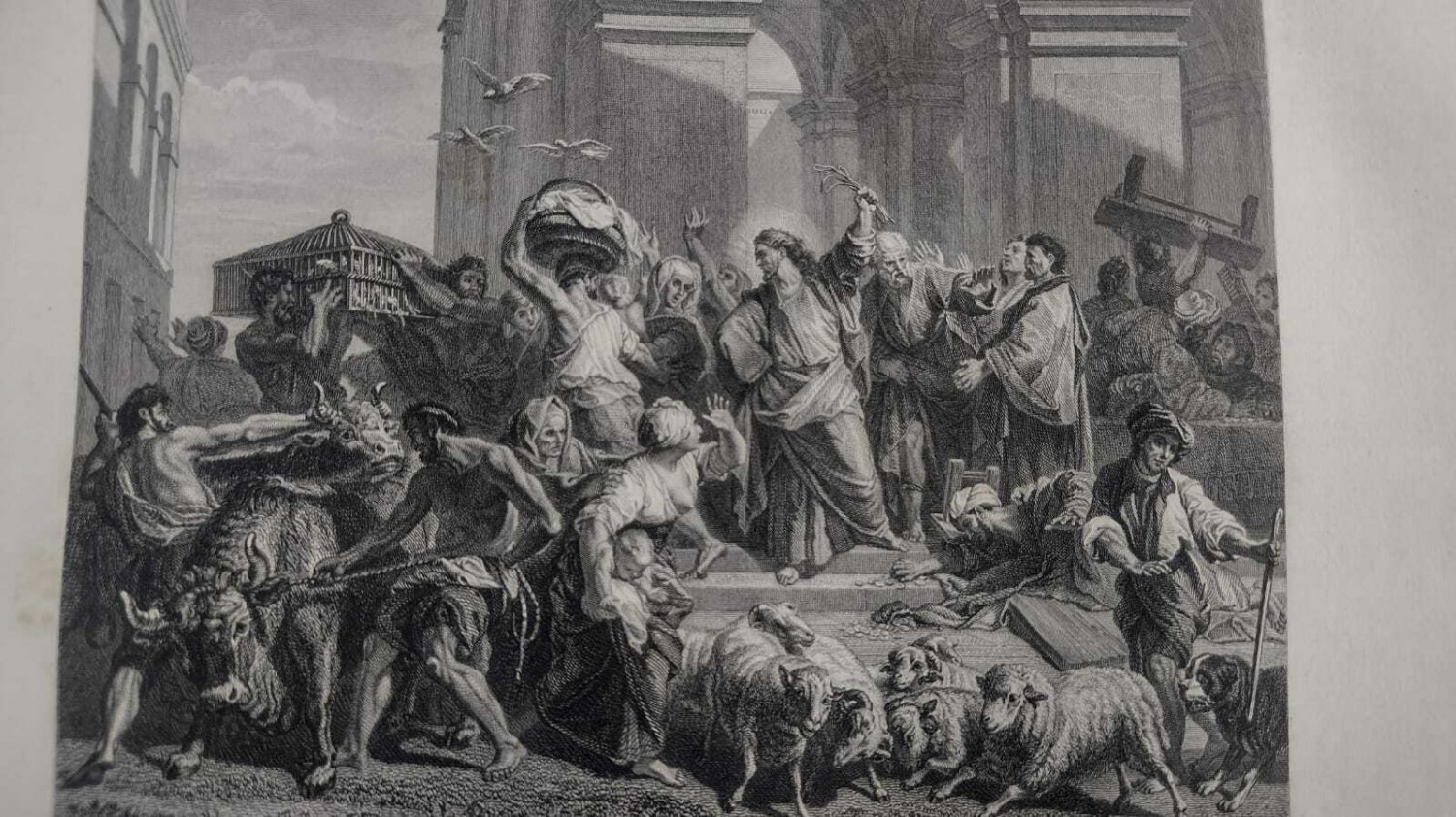 engraving  Jesus Ed.willman J.Pinx - Garnier Freres Edit