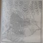 old print  engraving years America1896 plan, map of Caracas, Venezuela in 1806