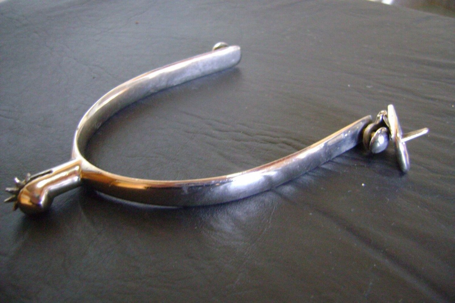 vintage silver plated Spur
