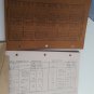 old Belgrano Rail road Railway Itinerary year 1971 Argentina SAnta Fe N33