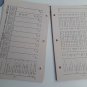 old Belgrano Rail road Railway Itinerary year 1971 Argentina SAnta Fe N33