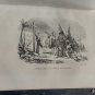 engraving Desembarque de Colon a America Lacoste Imp S.Racon