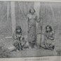 old print engraving years America 1895 Indios Chaco boreal