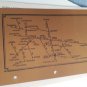old Belgrano Rail road Railway Itinerary year 1971 Argentina Cordoba  N33