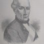old print engraving years 1896 Priest M. Hidalgo y Costilla, Revolution Mexico
