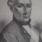old print engraving years 1896 Priest M. Hidalgo y Costilla, Revolution Mexico