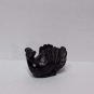 rare Miniature Carved black stone duck