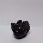 rare Miniature Carved black stone duck