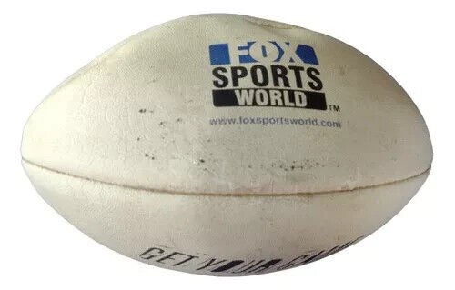 old Rugby  ball Fox sport championship rugby