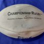 old Rugby  ball Fox sport championship rugby