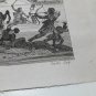 old engraving print 1836    Bataillia d&Acirc;&acute;Allia  FREE SHIPPING