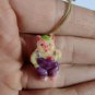 Old  Vintage plastic collection miniature  Little pig three pigs  FREE SHIPPING