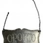 old 925 Argentine silver bottle plate Oporto  consult stock