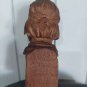 Wood carving looking for Gaucho made in Argentina
