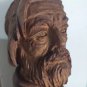 Wood carving looking for Gaucho made in Argentina