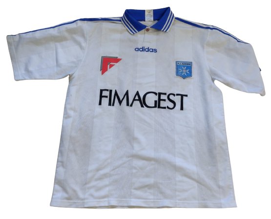 vintage old Jersey soccer  Camisa Club Auxerre Home 97-98 Adidas