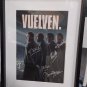 Framed Poster Autographed series actors los Simuladores Argentina  Consult Stock