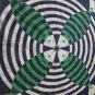 Vintage Art Deco scarf Elio Berhanyer Cotton unused