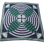 Vintage Art Deco scarf Elio Berhanyer Cotton unused