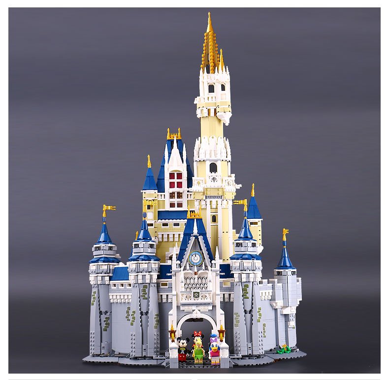 LEPIN 16008 Building Blocks Toys Disney Castle 71040 Building Brick Sets