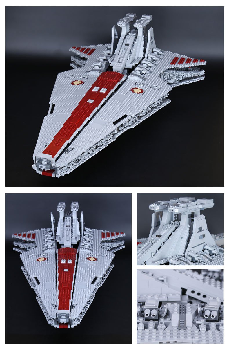 LEPIN 05077 Building Blocks Toys MOC UCS Republic Cruiser Building Brick Sets