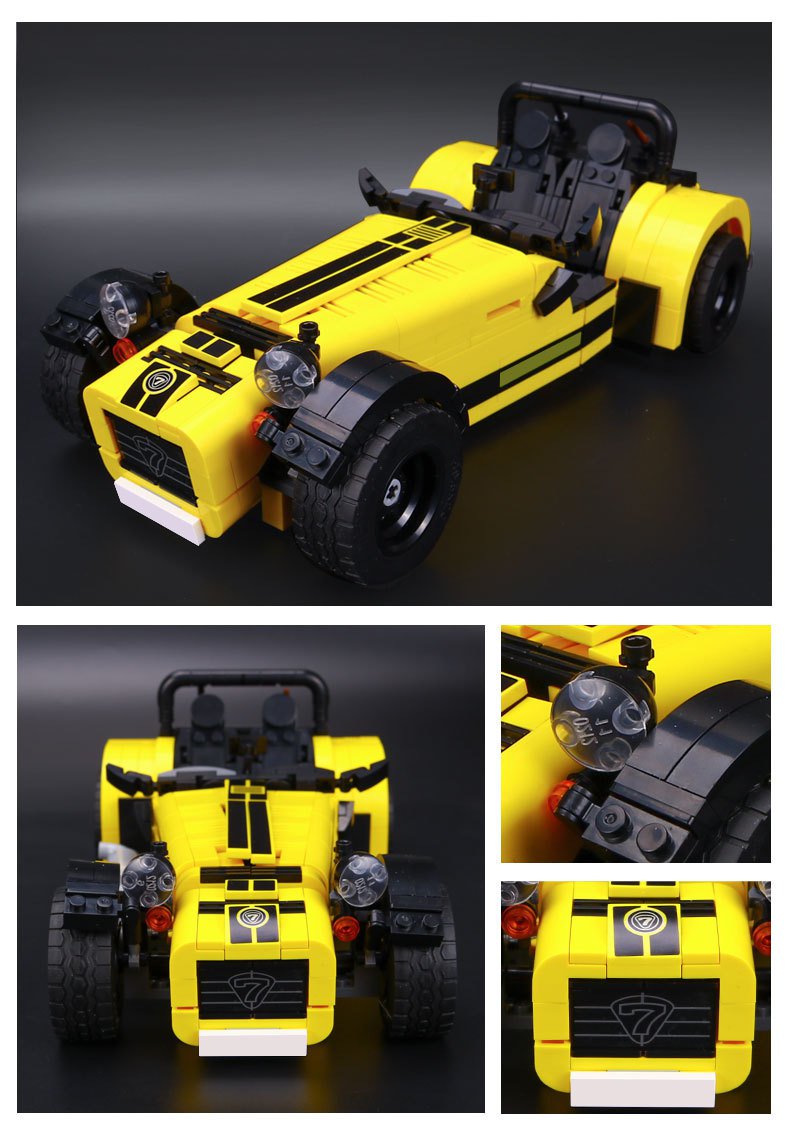 LEPIN 21008 Building Blocks Toys Caterham Seven 620R Building Brick Sets