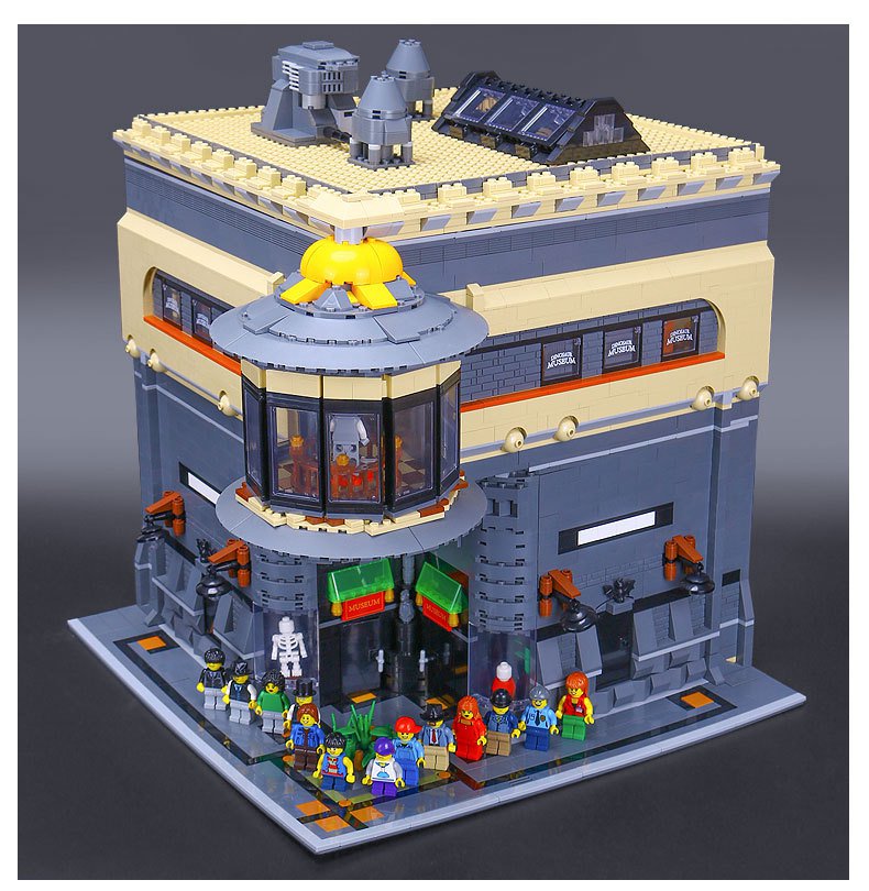 LEPIN 15015 Building Blocks Toys MOC Dinosaur Museum Building Brick Sets
