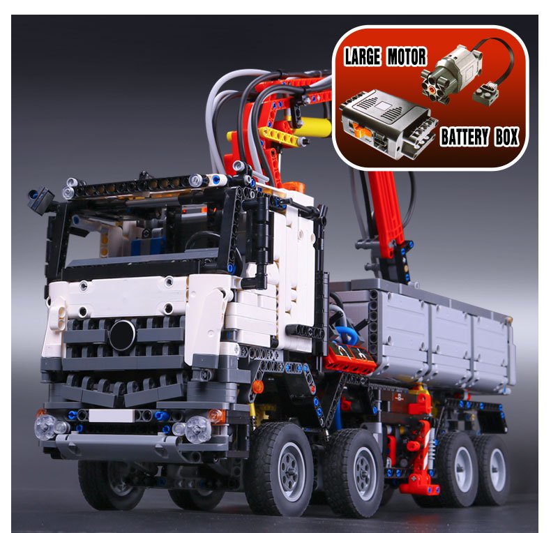 LEPIN 20005 Building Blocks Toys Technic Mercedes Benz Arocs Building Brick Sets