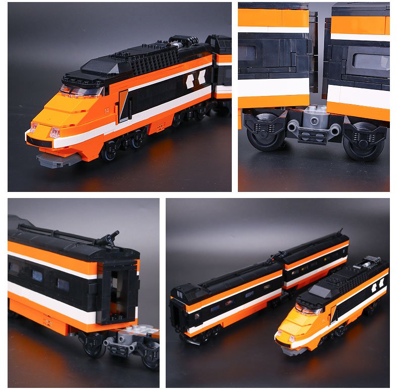 LEPIN 21007 Building Blocks Toys Horizon Express Building Brick Sets