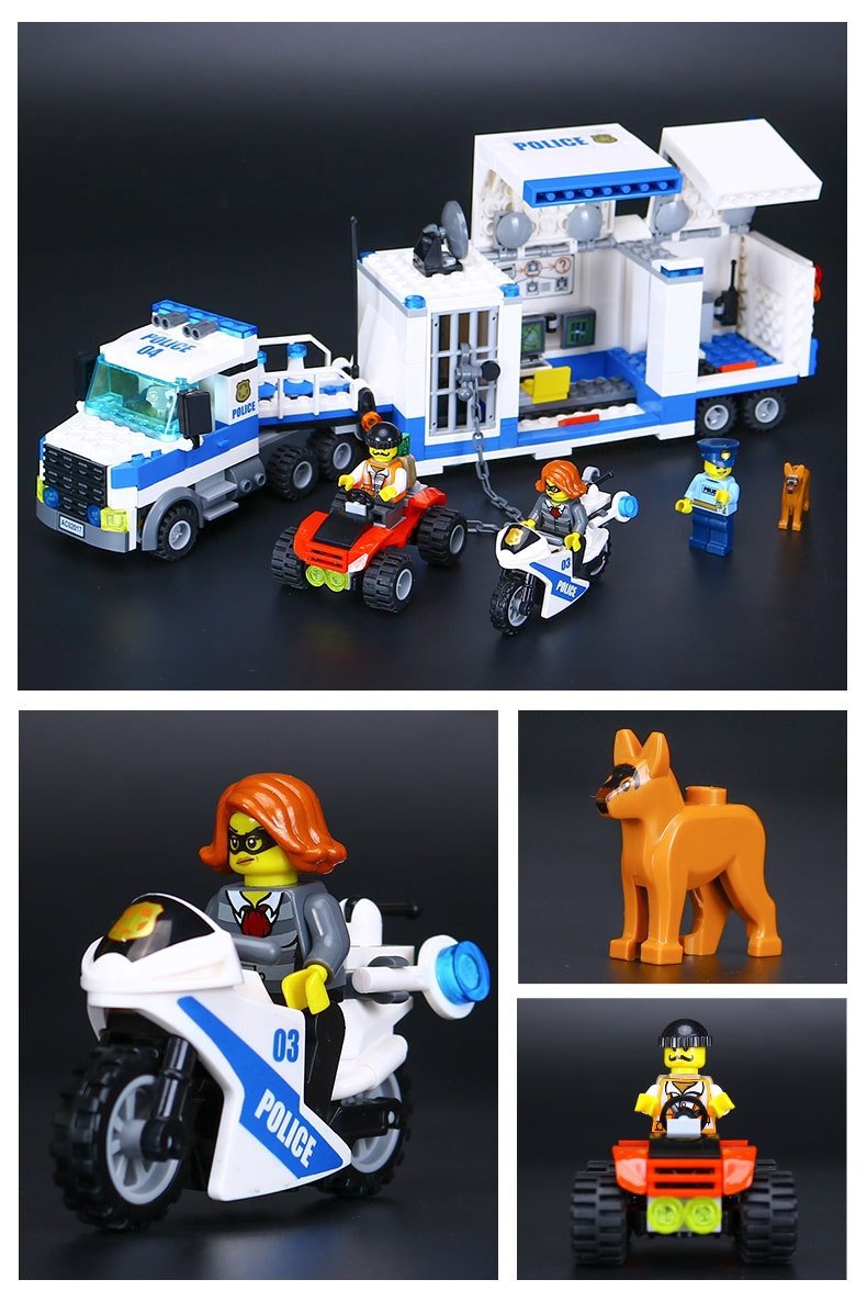 LEPIN 02017 Building Blocks Toys Mobile Command Center Building Brick Sets
