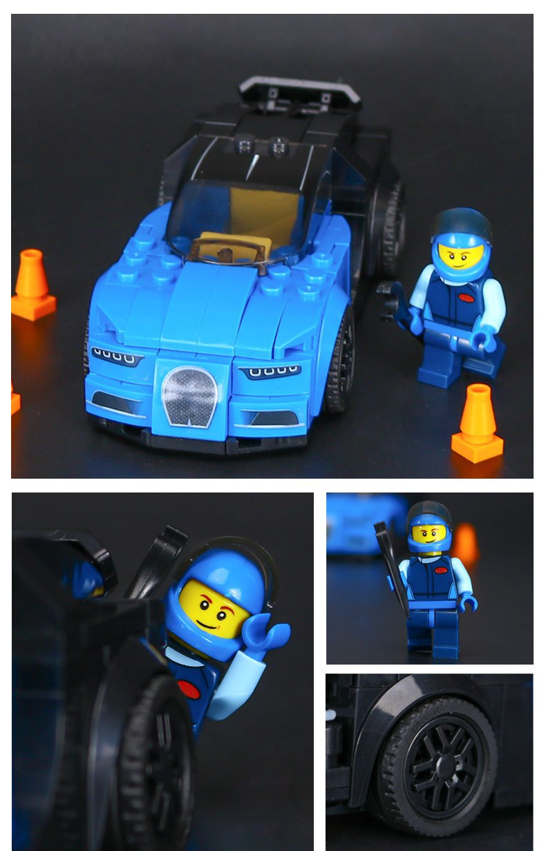 LEPIN 28002 Building Blocks Toys Bugatti Chiron Building Brick Sets