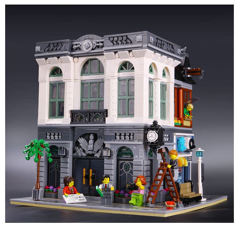 LEPIN 15001 Building Blocks Toys Brick Bank Building Brick Sets