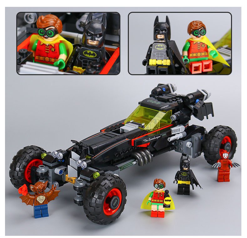 LEPIN 07045 Building Blocks Toys The Batmobile Building Brick Sets