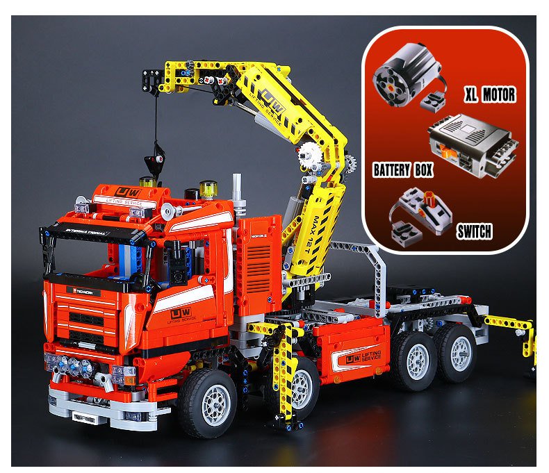 LEPIN 20013 Building Blocks Toys Technic Crane Truck Building Brick Sets