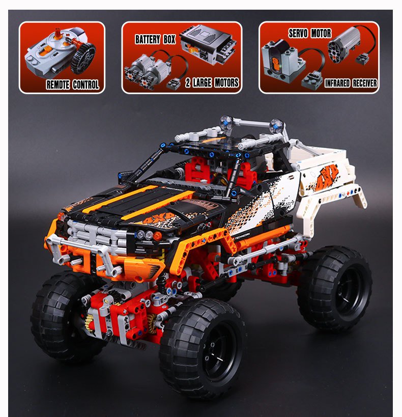LEPIN 20014 Building Blocks Toys Technic 4x4 Crawler Building Brick Sets