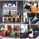 LEPIN 15010B Building Blocks Toys Streetview Parisian Restaurant Building Brick Sets