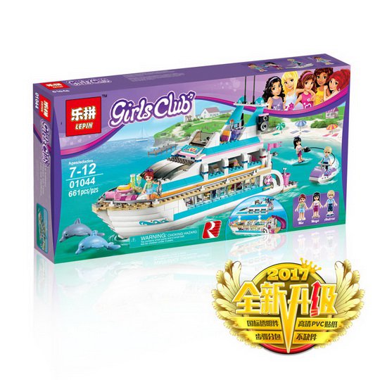 LEPIN 01044 Building Blocks Toys Dolphin Cruiser Building Brick Sets