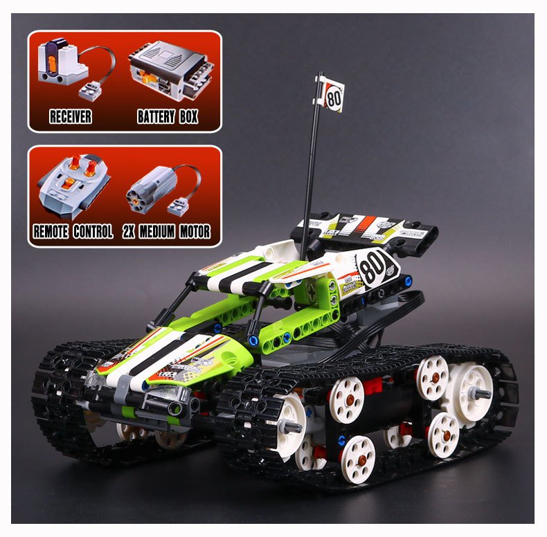 LEPIN 20033 Building Blocks Toys RC Tracked Racer Building Brick Sets