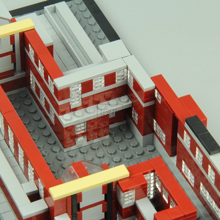LEPIN 17007 Building Blocks Toys Robie House Building Brick Sets
