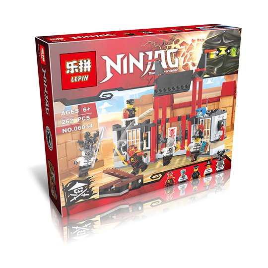 LEPIN 06034 Building Blocks Toys Kryptarium Prison Breakout Building Brick Sets