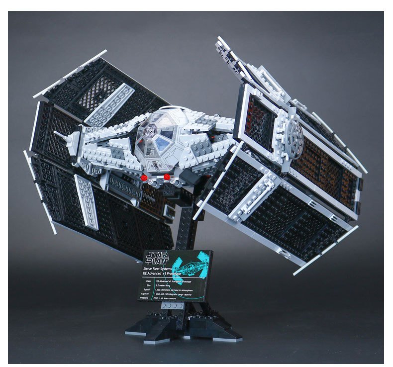 LEPIN 05055 Building Blocks Toys Vader's TIE Advanced Building Brick Sets