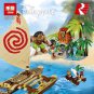 LEPIN 25003 Building Blocks Toys Moana's Ocean Voyage Building Brick Sets
