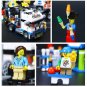 LEPIN 15014 Building Blocks Toys Fairground Mixer Building Brick Sets