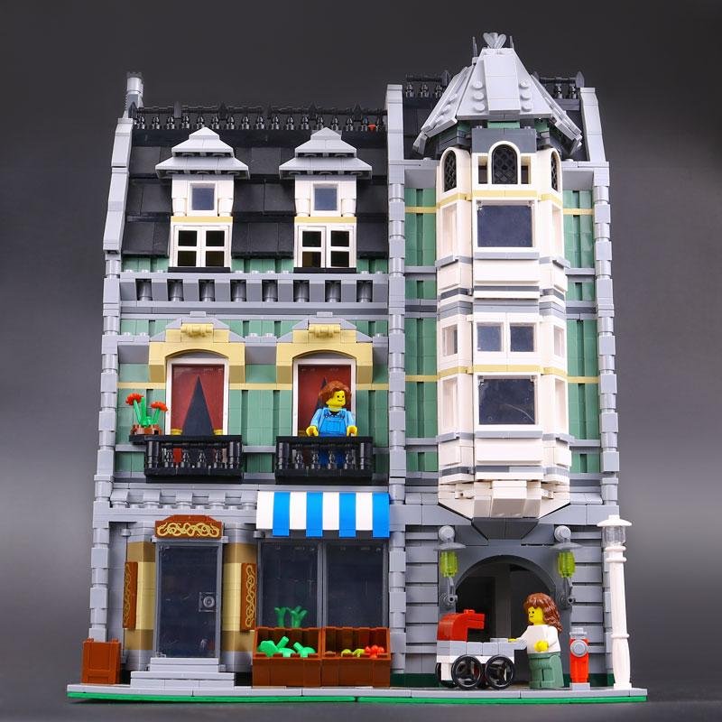LEPIN 15008 Green Grocer Modular Building 2462 Pcs