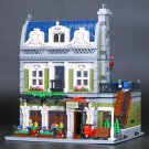 LEPIN 15010 Parisian Restaurant Modular Building 2418 Pcs
