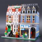 LEPIN 15009 Pet Store Custom Modular Building 2128 Pcs