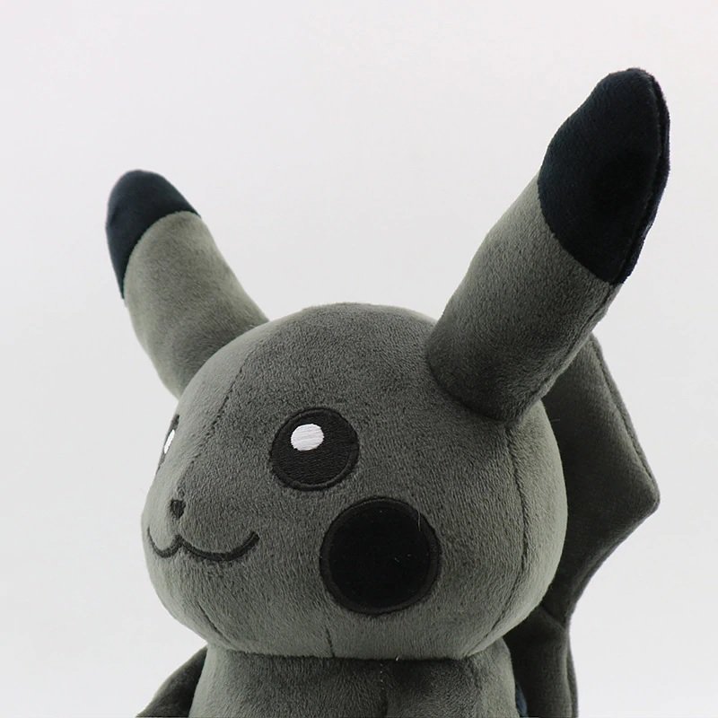 black fragment pikachu plush