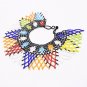 Bohemian Handmade Choker Beads Pendant Necklace Women Boho Female Ethnic Collar Maxi Tribal Jewelry
